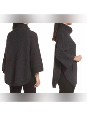 UGG Raelynn Turtleneck Sweater Grey  XL Long Sleeve
